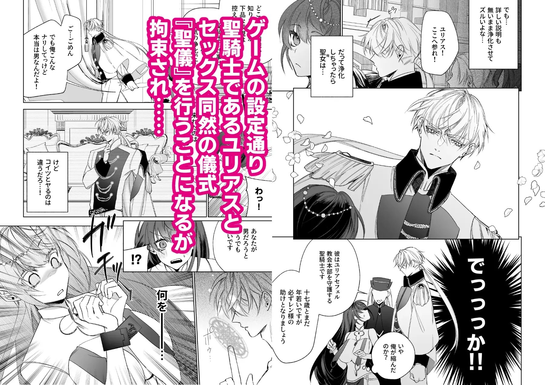 ~エロゲー召喚~ある日聖女になった俺♀