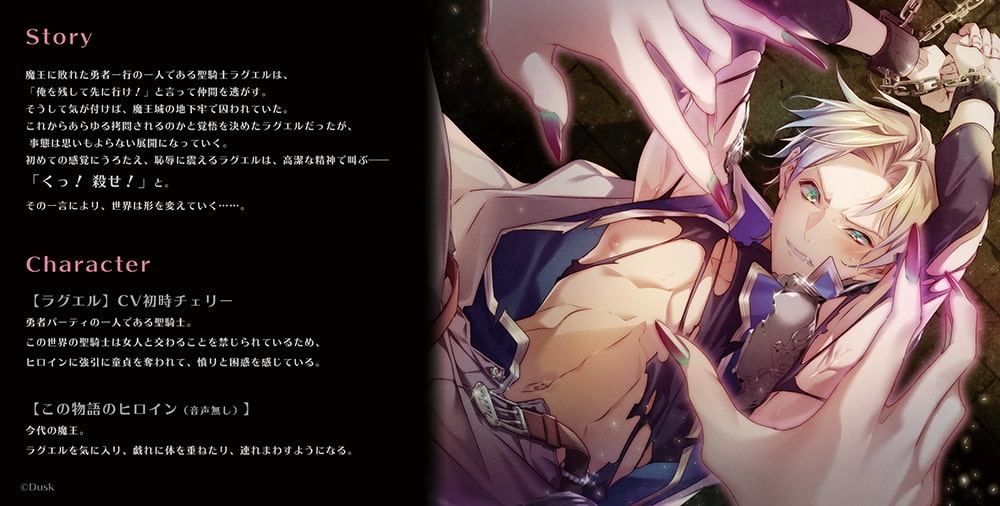くっころナイト☆~聖なる騎士は黒き鎧を身に纏う~
