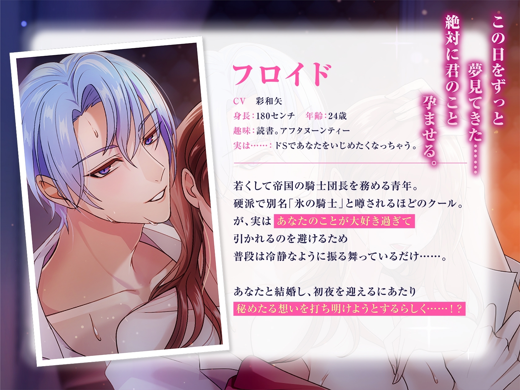 溺愛×執着×独占欲なあまあまえっちの執着婚~氷の騎士様の絶対孕ませ初夜で乱されます~